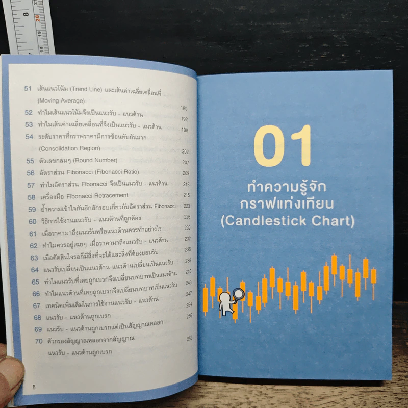 3 เครื่องมือหลัก แท่งเทียน แนวรับ-แนวต้าน เส้นแนวโน้ม รูปที่ 9