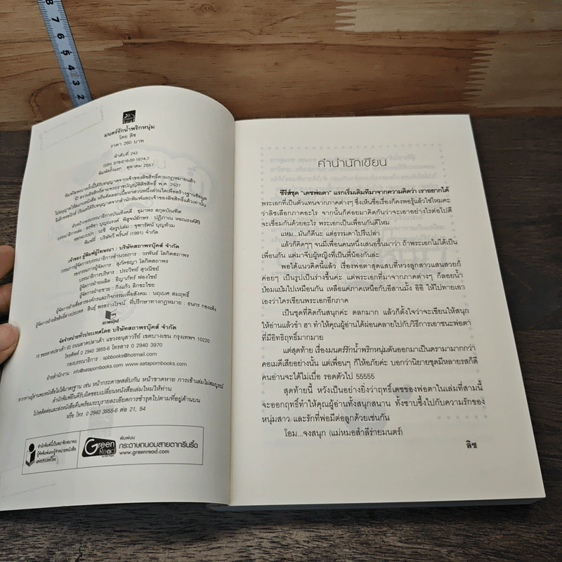 หนังสือ มนตร์รักน้ำพริกหนุ่ม - ลิซ รูปที่ 6