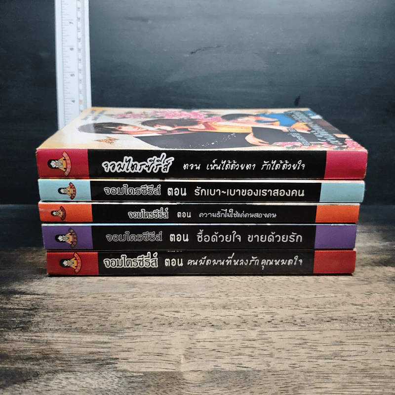 หนังสือ จอมไตรซีรีส์ 5 เล่ม รูปที่ 2