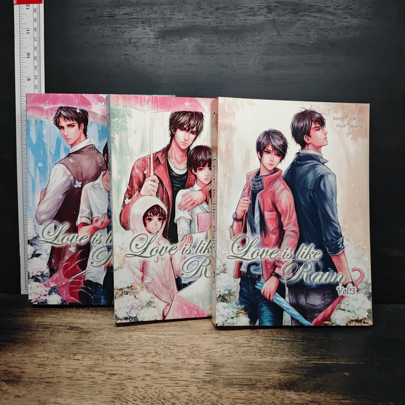 หนังสือ Love is like Rain เล่ม 1-3 รูปที่ 1