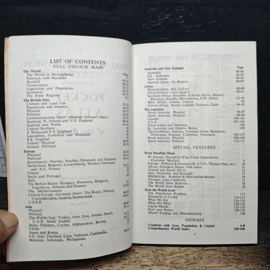 Thai Watana Panich Collins Pocket Atlas รูปที่ 7