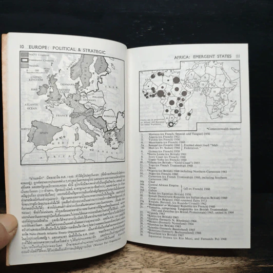 Thai Watana Panich Collins Pocket Atlas รูปที่ 9