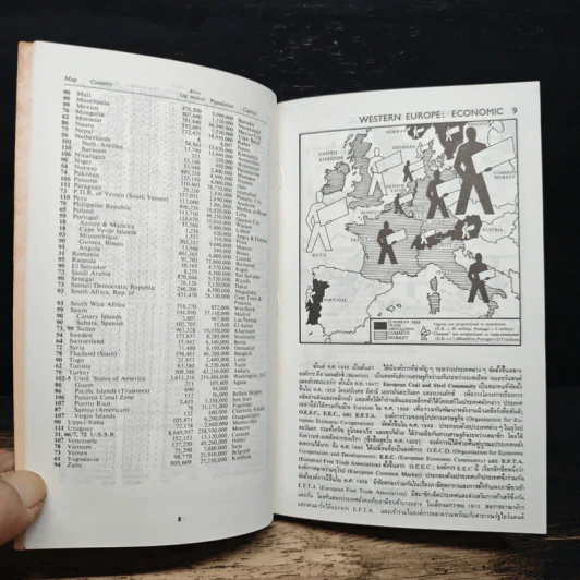 Thai Watana Panich Collins Pocket Atlas รูปที่ 8