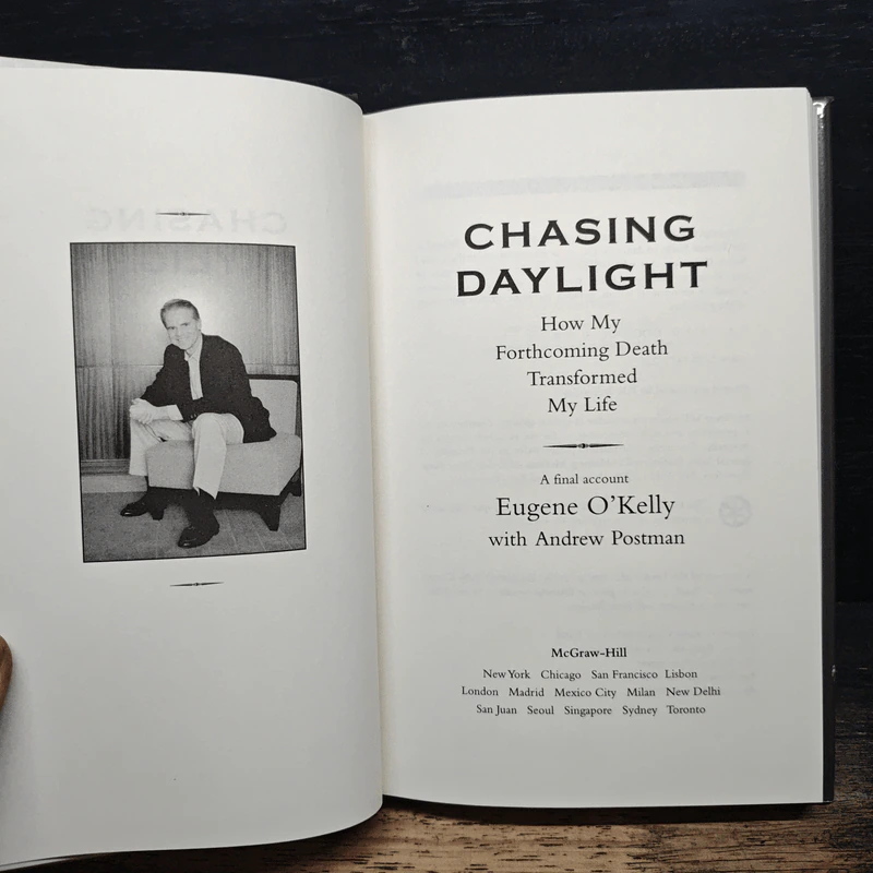 Chasing Daylight: How My Forthcoming Death Transformed My Life - Eugene O'Kelly รูปที่ 6