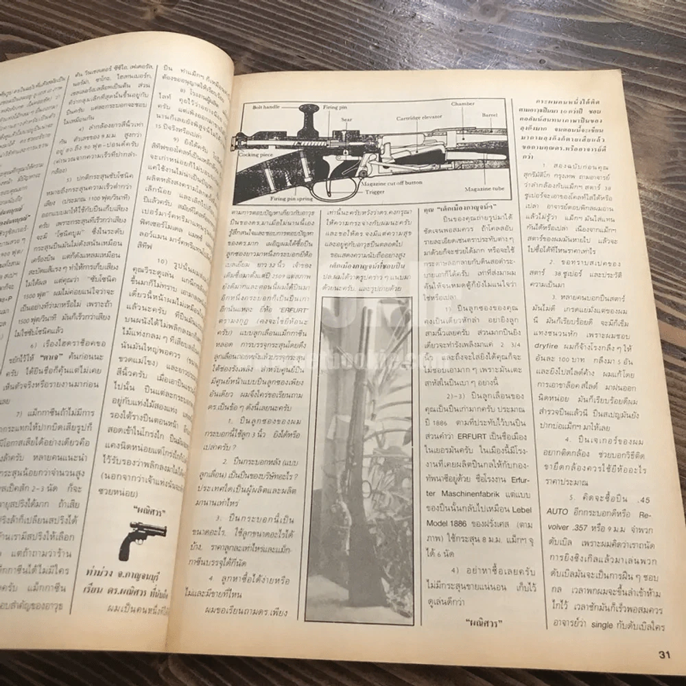 นิตยสารการกีฬาและวิชาการปืน อาวุธปืน ฉบับที่ 186 เมษายน 2533 รูปที่ 4