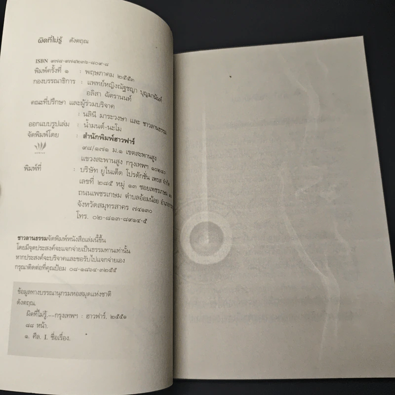 หนังสือ ผิดที่ไม่รู้ รูปที่ 6