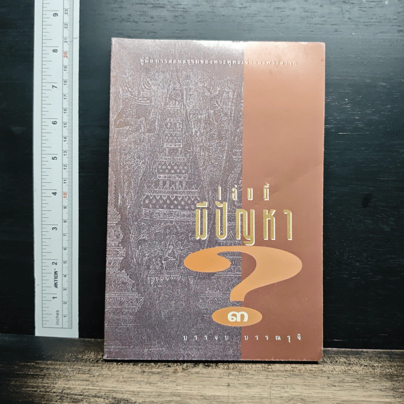 หนังสือ เล่มนี้มีปัญหา 3 รูปที่ 1