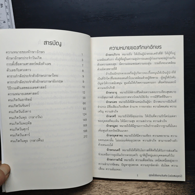 คู่มือตั้งชื่อตามวันเกิด ฉบับสมบูรณ์ รูปที่ 7