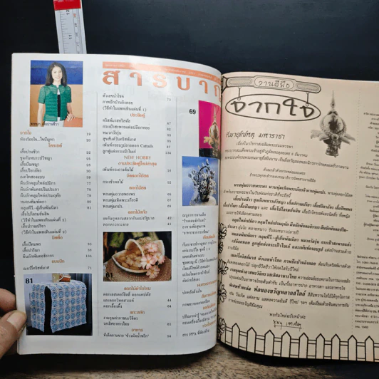 หนังสือ งานฝีมือ รูปที่ 10