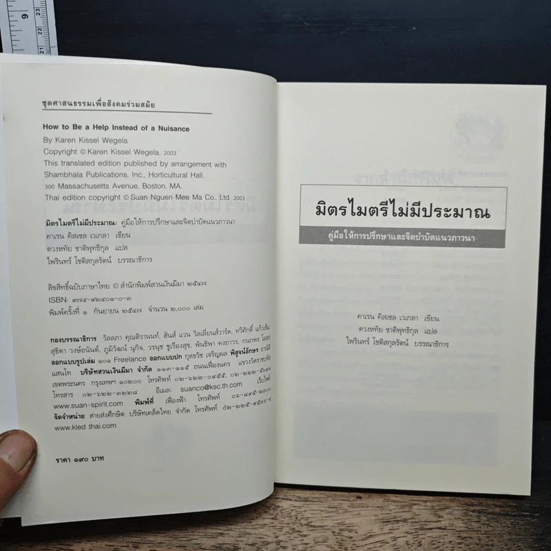 มิตรไมตรีไม่มีประมาณ : คู่มือให้การปรึกษาและจิตบำบัดแนวภาวนา - คาเรน คิสเซล เวเกลา, ดวงหทัย ชาติพุทธิ รูปที่ 6