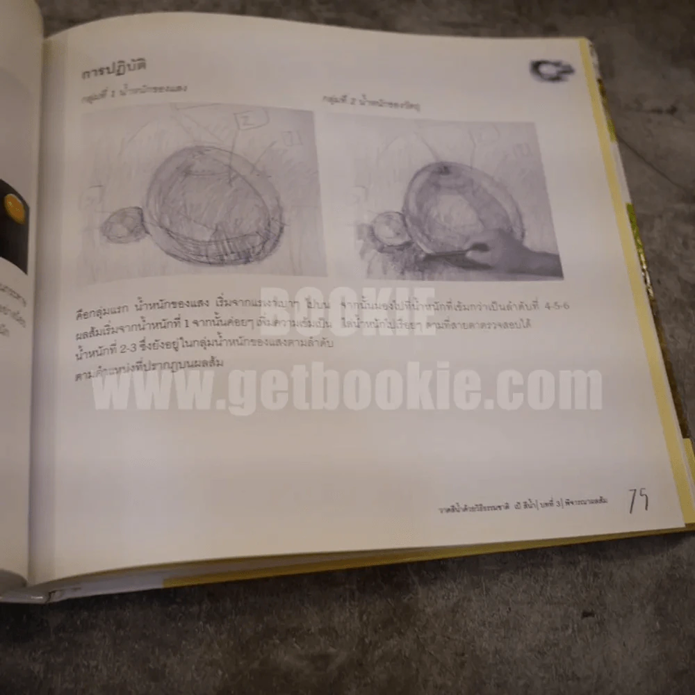 วาดสีน้ำด้วยวิธีธรรมชาติ - เป้ สีน้ำ รูปที่ 10