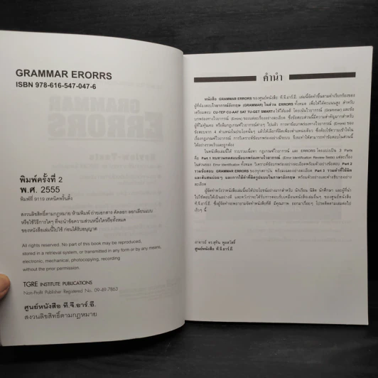 Grammar Errors TGRE รูปที่ 5