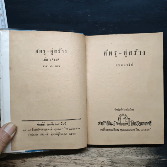 ศัตรู คู่สร้าง เล่ม 2 - กมลนารีย์ รูปที่ 6
