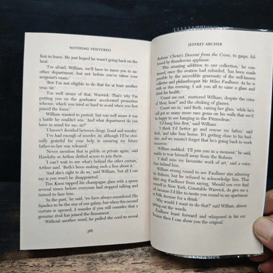Nothing Ventured - Jeffrey Archer รูปที่ 8