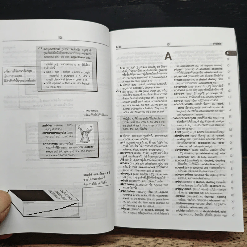Se-Ed's New Handy English-Thai Dictionary พจนานุกรมอังกฤษ-ไทย ฉบับพกพา รูปที่ 6