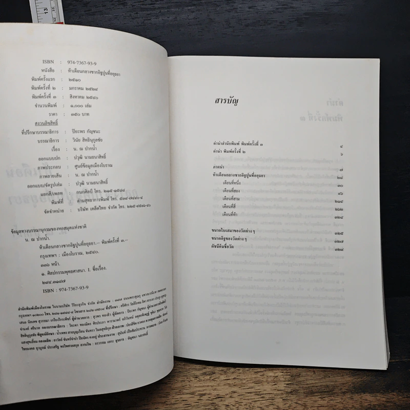 หนังสือ ห้าเดือนกลางซากอิฐปูนที่อยุธยา - น. ณ ปากน้ำ รูปที่ 6