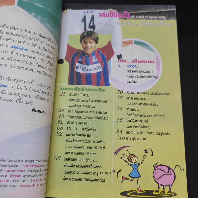 เล่มโปรด ปีที่ 1 ฉบับที่ 12 มิ.ย.2545 ลีซอ รูปที่ 8