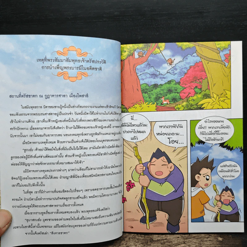 ผจญภัยตามรอยพระพุทธเจ้า เล่ม 31 (พระเจ้า 500 ชาติ) (ฉบับการ์ตูน) รูปที่ 8