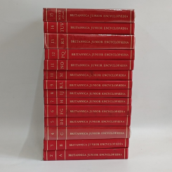 หนังสือ Britannica Junior Encyclopedia ฉบับวินเทจครบชุด 15 เล่ม รูปที่ 2