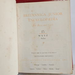 หนังสือ Britannica Junior Encyclopedia ฉบับวินเทจครบชุด 15 เล่ม รูปที่ 8