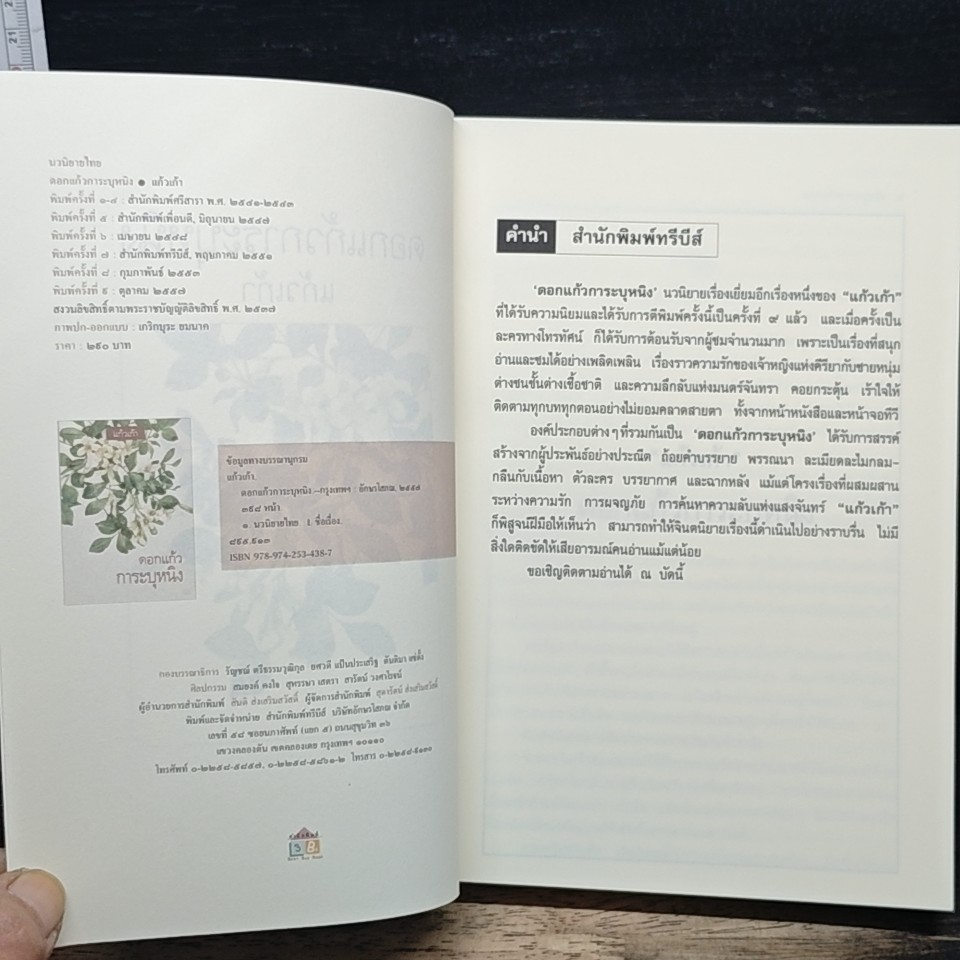 หนังสือ ดอกแก้วการะบุหนิง รูปที่ 6