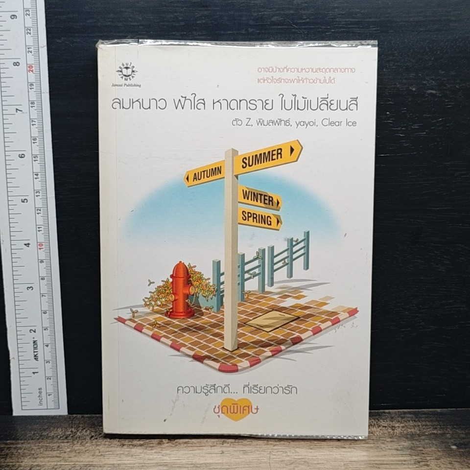 หนังสือ ลมหนาว ฟ้าใส หาดทราย ใบไม้เปลี่ยนสี รูปที่ 1