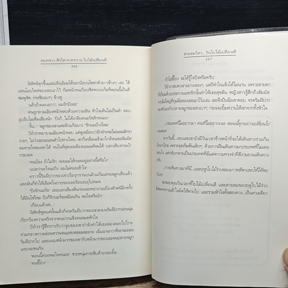หนังสือ ลมหนาว ฟ้าใส หาดทราย ใบไม้เปลี่ยนสี รูปที่ 9