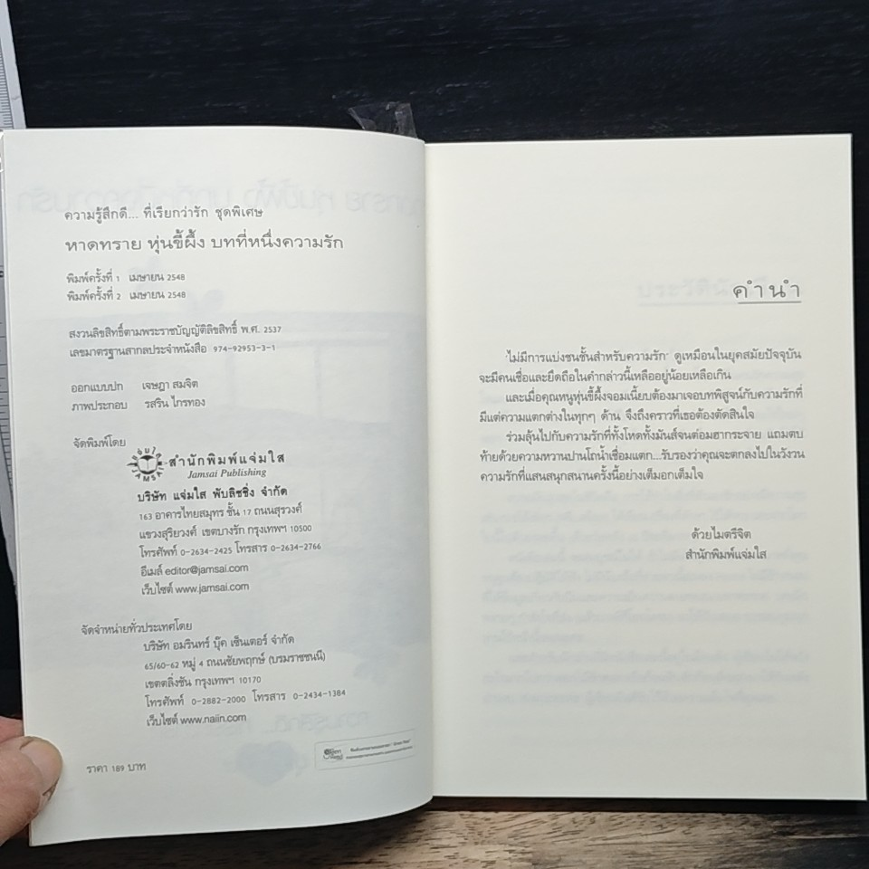 หนังสือ หาดทราย หุ่นขี้ผึ้ง บทที่หนึ่งความรัก รูปที่ 6