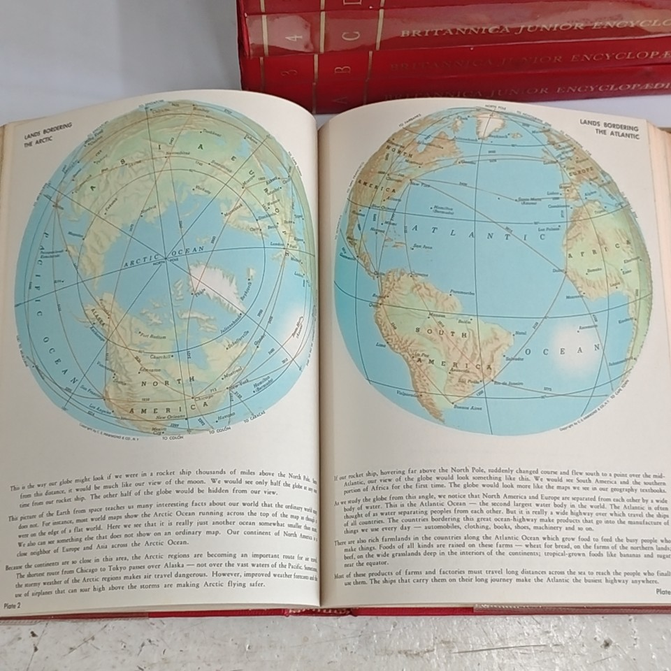 หนังสือ Britannica Junior Encyclopedia ฉบับวินเทจครบชุด 15 เล่ม รูปที่ 12