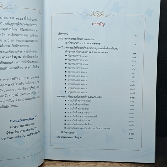 หนังสือ ทศวรรษการบริหารปกครองวัดยานนาวา พระพรหมวชิรญาณ รูปที่ 6