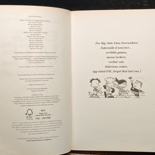 Big Nate : Super Scribbler รูปที่ 6