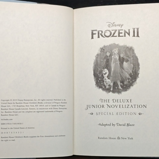 Disney Frozen 2: The Deluxe Junior Novelization Special Edition รูปที่ 6