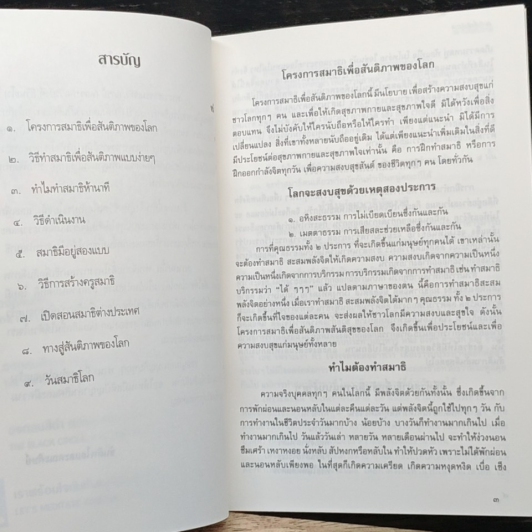 สมาธิเพื่อสันติภาพ สร้างสันติสุขให้ชาวโลก รูปที่ 6
