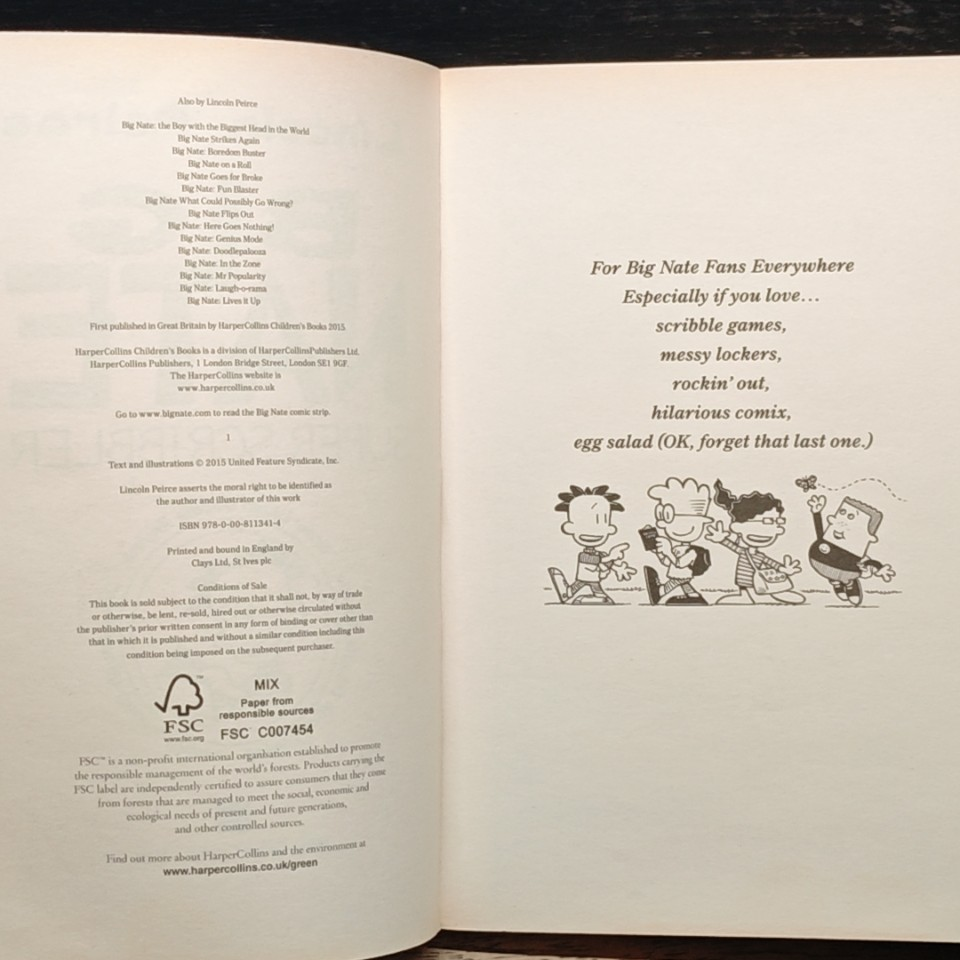 Big Nate : Super Scribbler รูปที่ 6