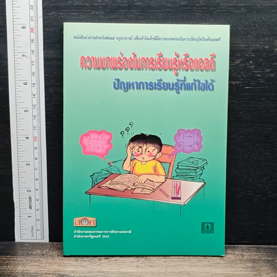 ความบกพร่องในการเรียนรู้หรือแอลดี ปัญหาการเรียนรู้ที่แก้ไขได้ รูปที่ 1
