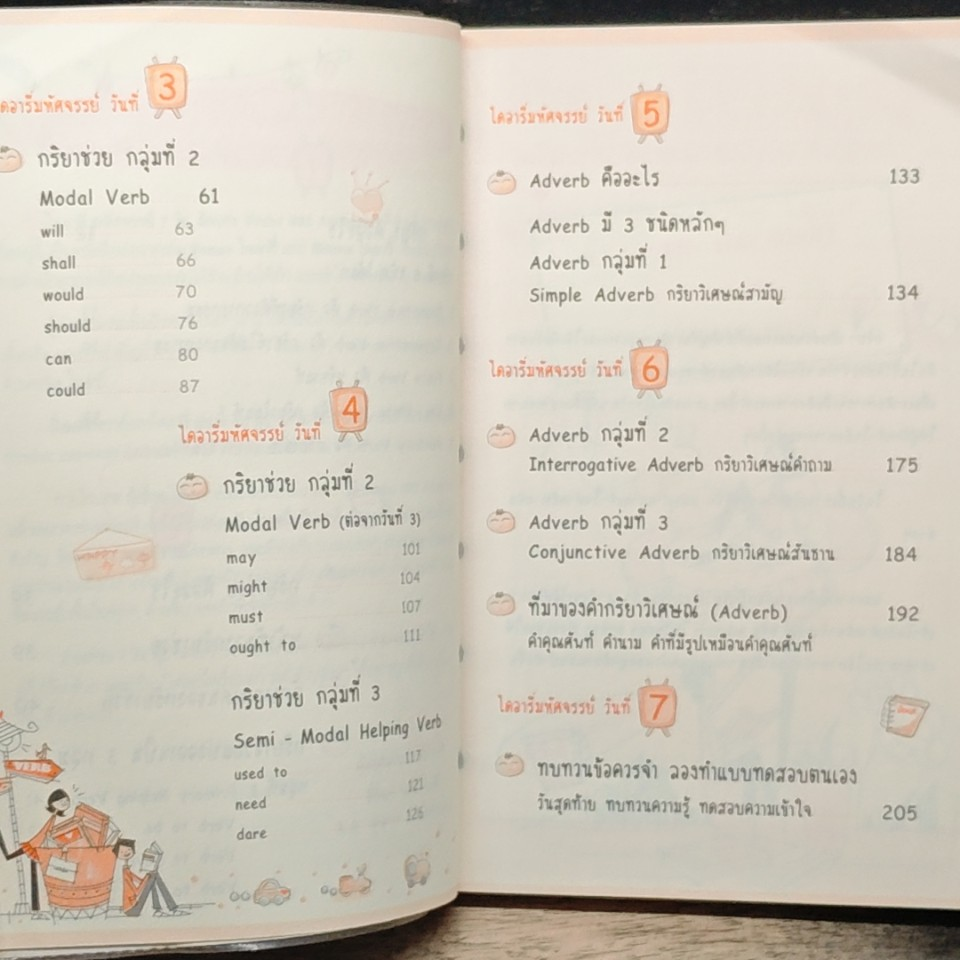 ไดอารี่มหัศจรรย์ 7 วันฉันเก่ง Verbs & Adverbs รูปที่ 8