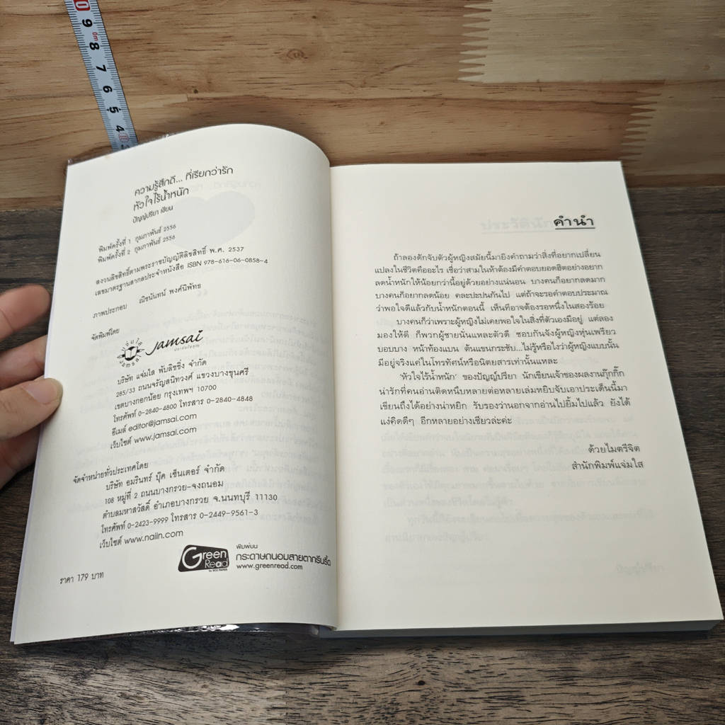 หนังสือ หัวใจไร้น้ำหนัก รูปที่ 6