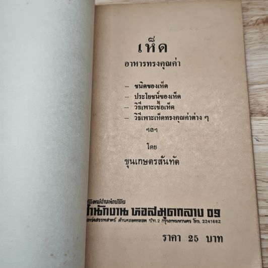 เห็ด อาหารทรงคุณค่า รูปที่ 6