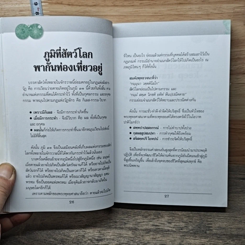 หนังสือ ภูมิที่สัตว์โลกพากันท่องเที่ยวและทางสู่นิพพาน รูปที่ 9
