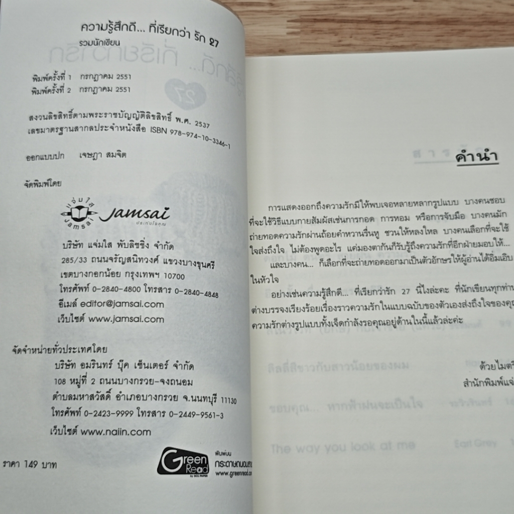 หนังสือ ความรู้สึกดี... ที่เรียกว่ารัก 27 รูปที่ 7