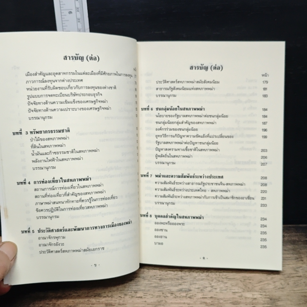 หนังสือ ข้อมูลพื้นฐาน สหภาพพม่า รูปที่ 7