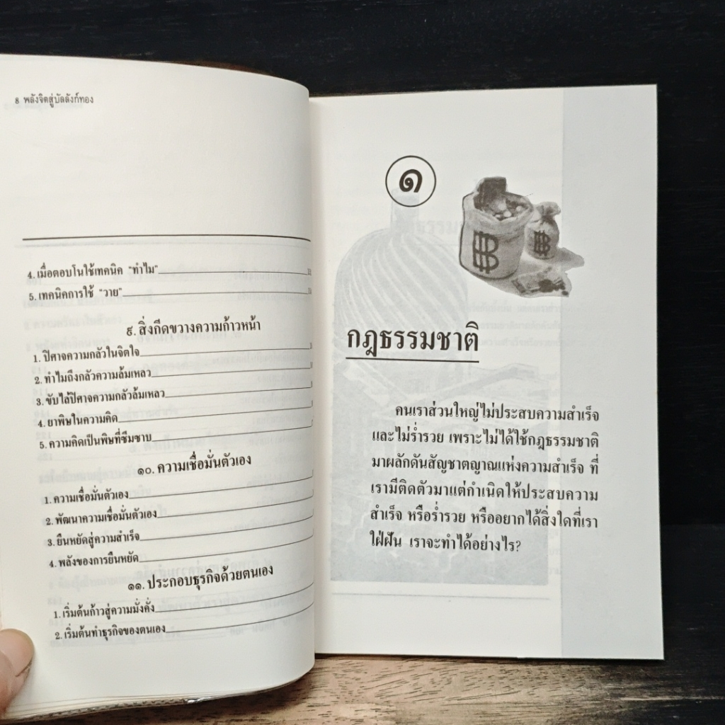 หนังสือ เคล็ดลับมหาเศรษฐี ใช้พลังจิตสู่บัลลังก์ทอง รูปที่ 9