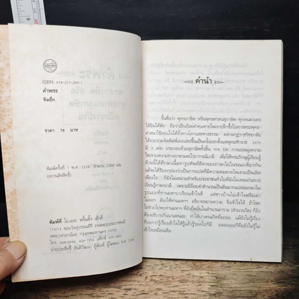 หนังสือ คำพระ รูปที่ 6