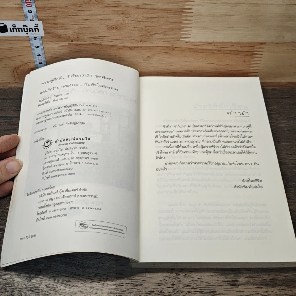 หนังสือ แผนรักร้าย กลอุบาย...กับหัวใจสองดวง รูปที่ 6