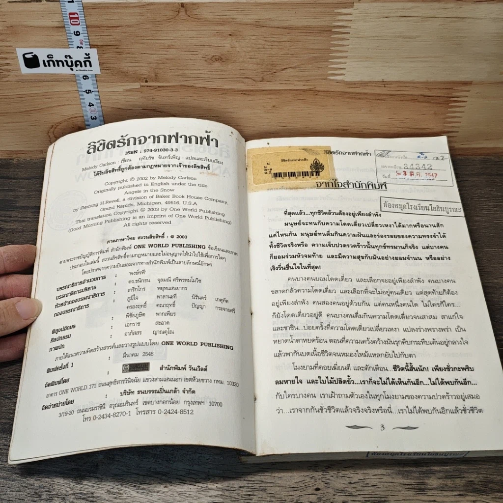 หนังสือ ลิขิตรักจากฟากฟ้า รูปที่ 6