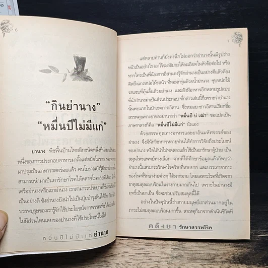 หมื่นปีไม่มีแก่ ย่านาง คลังยักษ์รักษาสรรพโรค รูปที่ 8