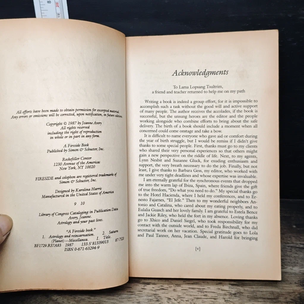 หนังสือ Astrology and Your Past Lives รูปที่ 6