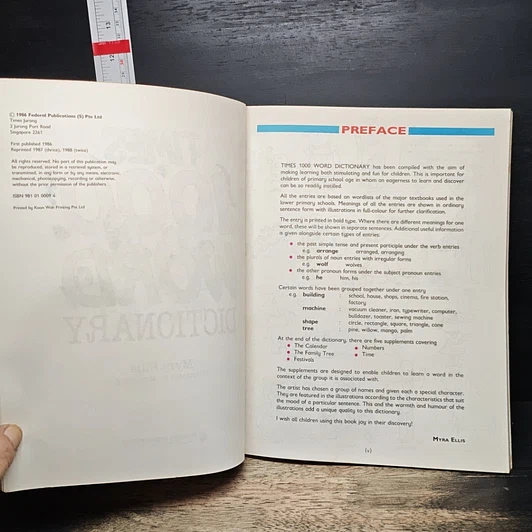 หนังสือ Times 1000 Word Dictionary รูปที่ 6