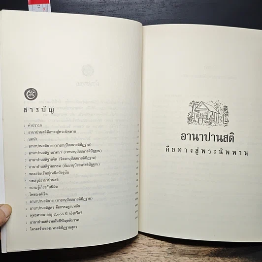 หนังสือ อานาปานสติคือทางสู่พระนิพพาน รูปที่ 6