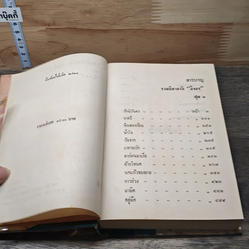 หนังสือ รวมนิยายรักของอิงอร รูปที่ 6